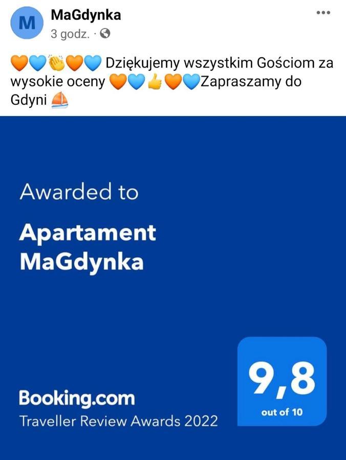 Apartament Magdynka Гдыня Экстерьер фото
